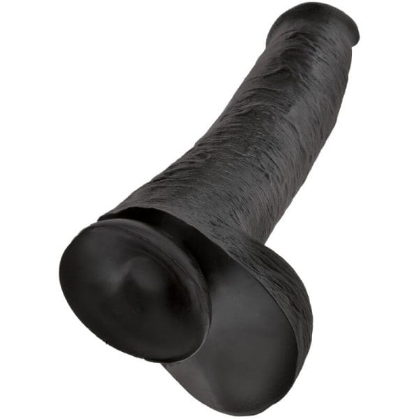 KING COCK - REALISTIC PENIS WITH BALLS 34.2 CM BLACK 4